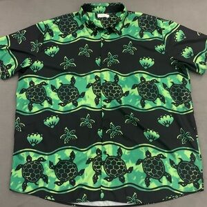 DRESS FOR ADVENTURE SS 100% Polyester Turtle Shirt